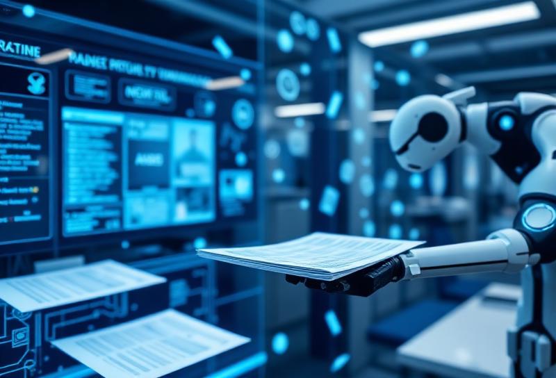 Обложка статьи «AI-автоматизация документооборота: экономия 80% времени»